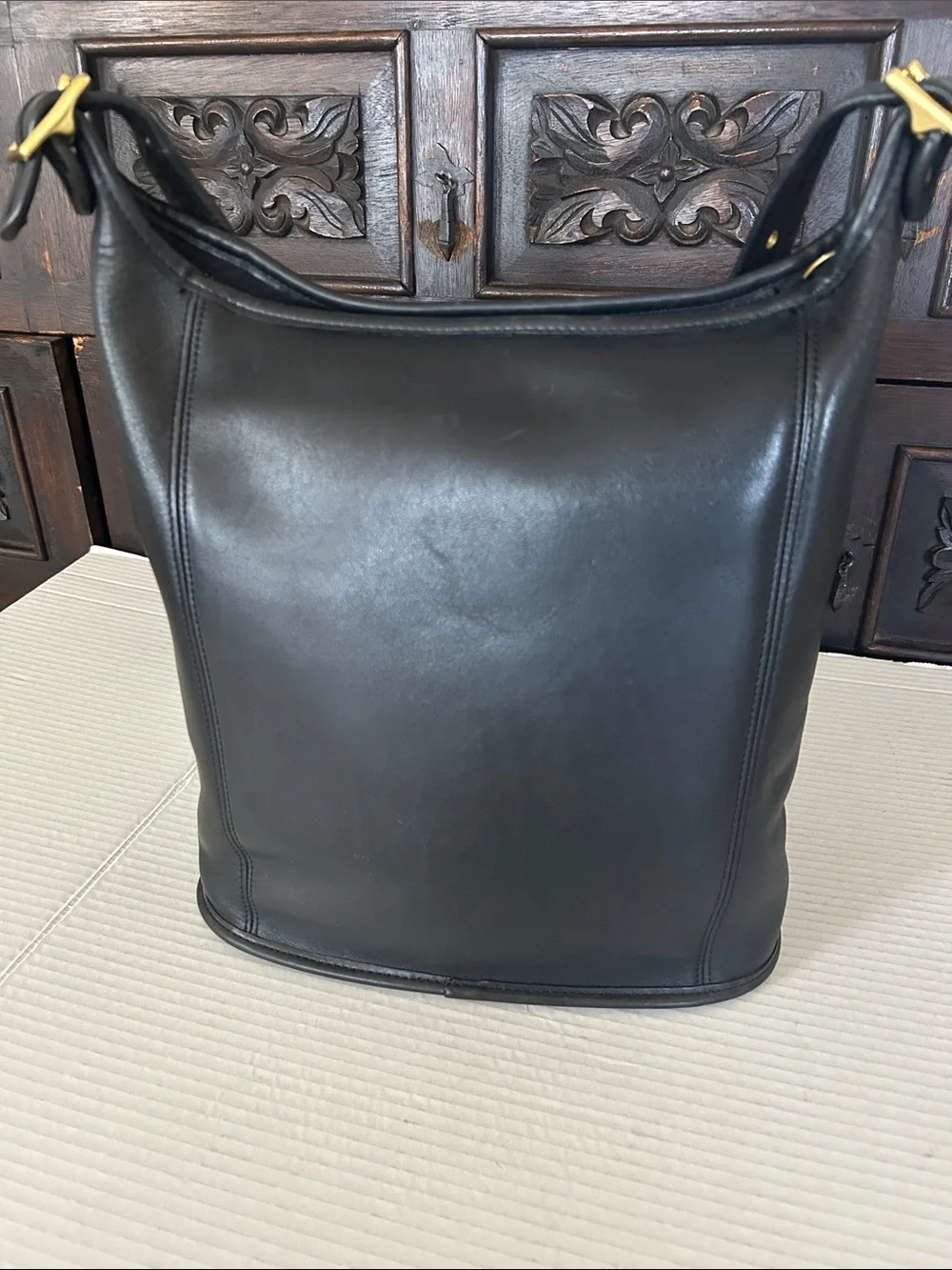 Vintage Coach Slim Duffle Sac 9060